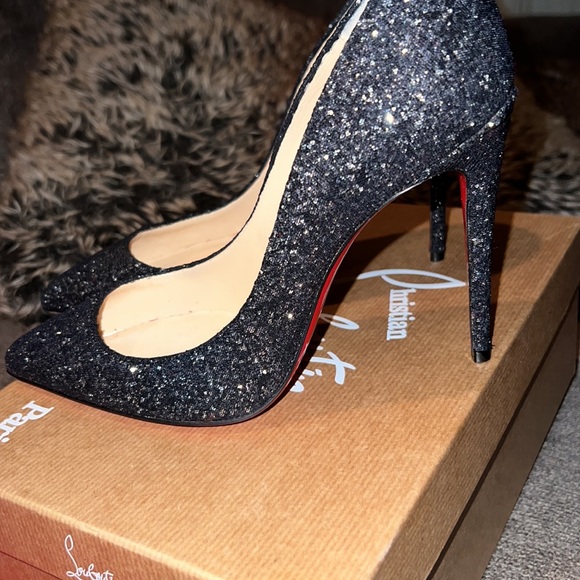 Pigalle Follies 100 Glitter Resille Christian Louboutin - Picture 3 of 9